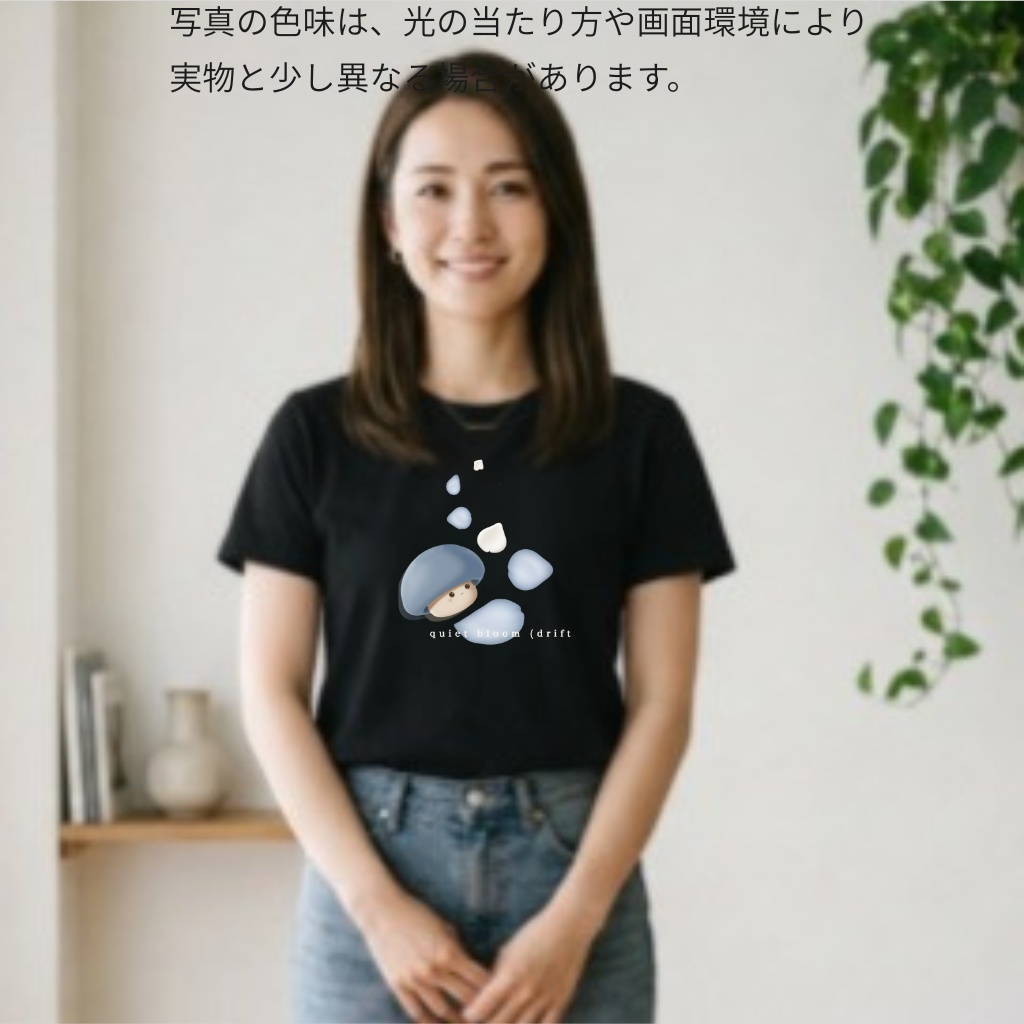 No11 Suzuと花びら drift(ブラック)