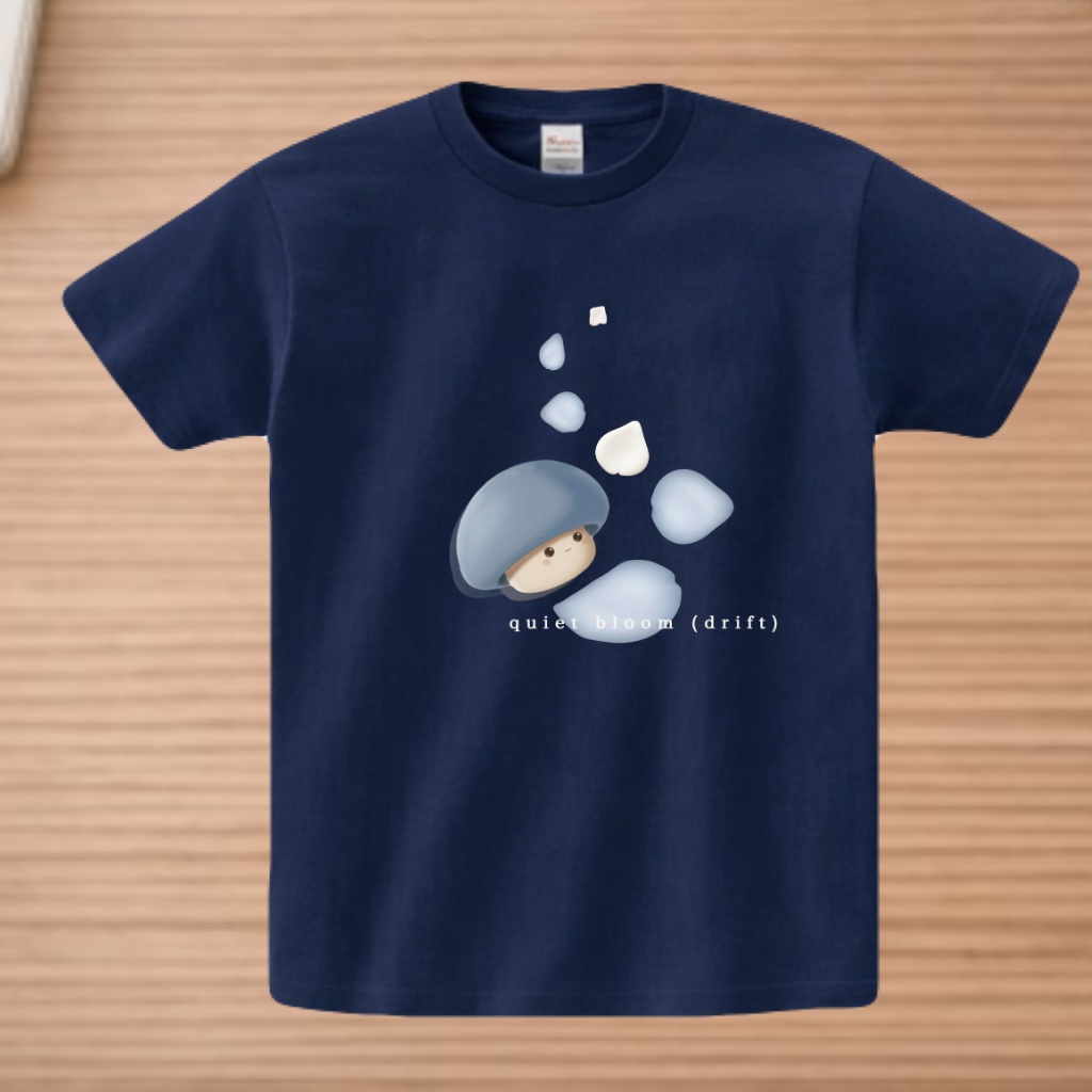 No.15 Suzuと花びら drift(ネイビー)