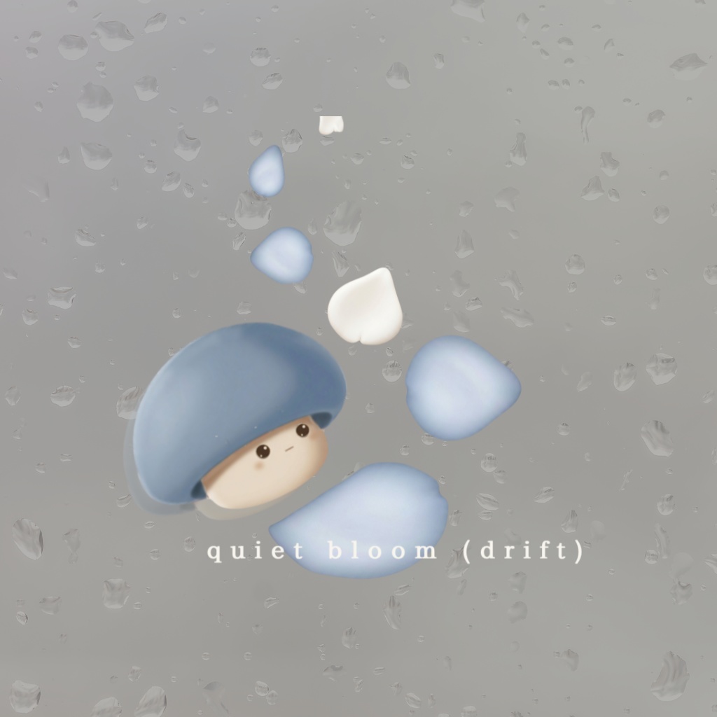 No.15 Suzuと花びら drift(ネイビー)