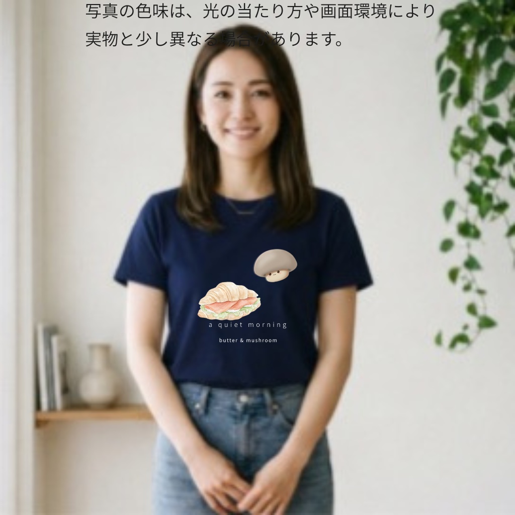 No.19 Tokiとクロワッサン(ネイビー)