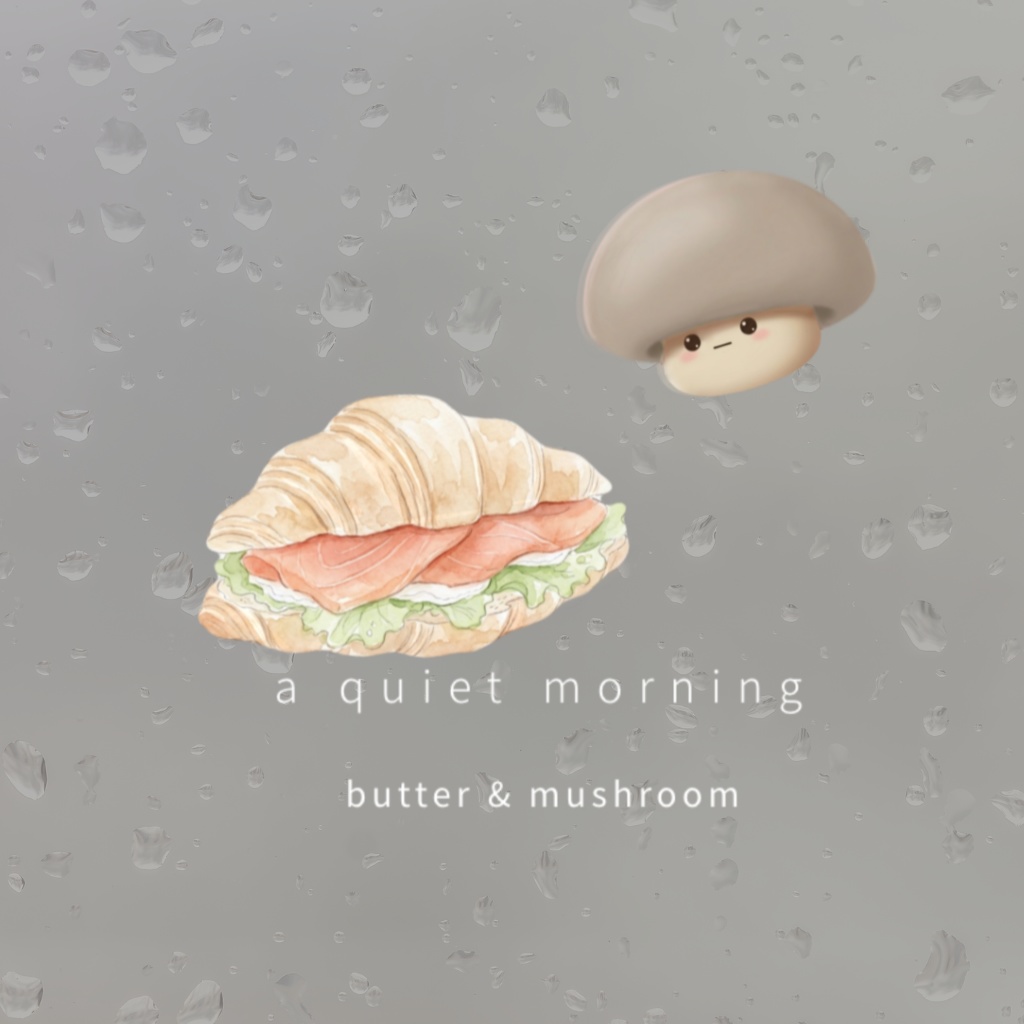 No.20 Tokiとクロワッサン(チャコール)