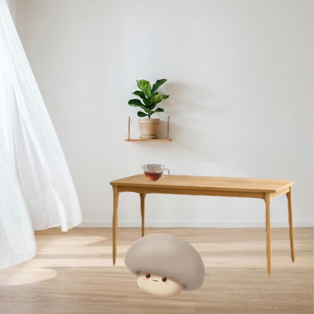 No.20 Tokiとクロワッサン(チャコール)