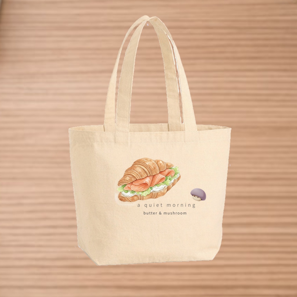 No.1 yoruとクロワッサン(ナチュラルトート)