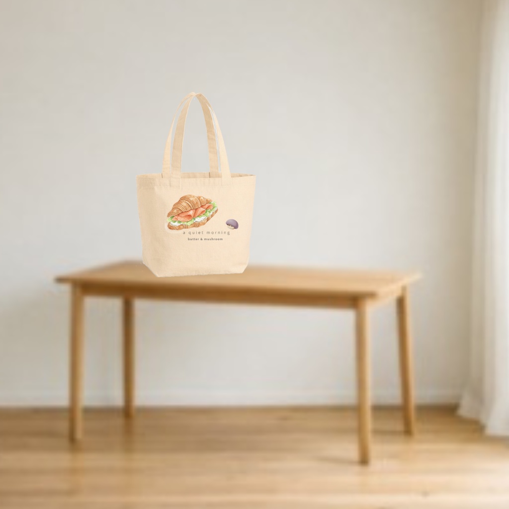 No.1 yoruとクロワッサン(ナチュラルトート)