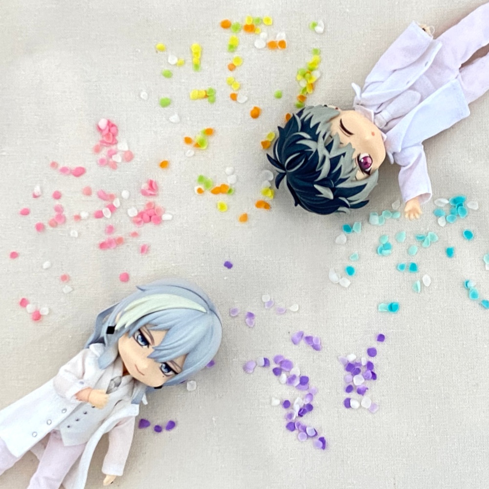 フラワーシャワー用花びらたち