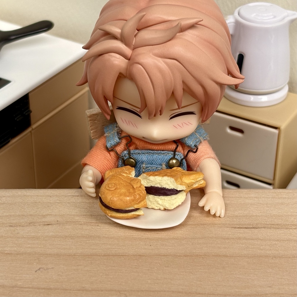 半分こたい焼き