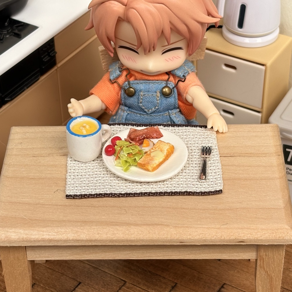 お泊まりした日の朝ごはん