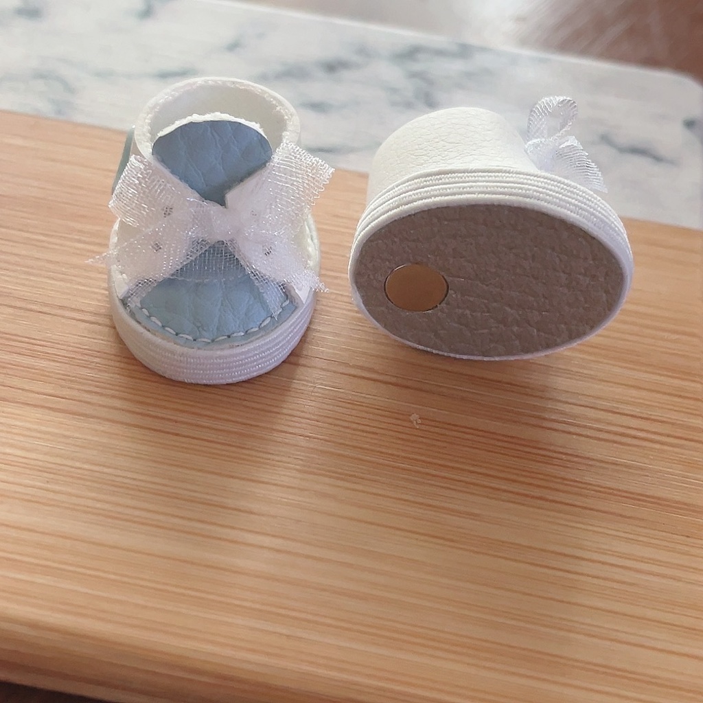 天使ぬい靴(ブルー)Lサイズ