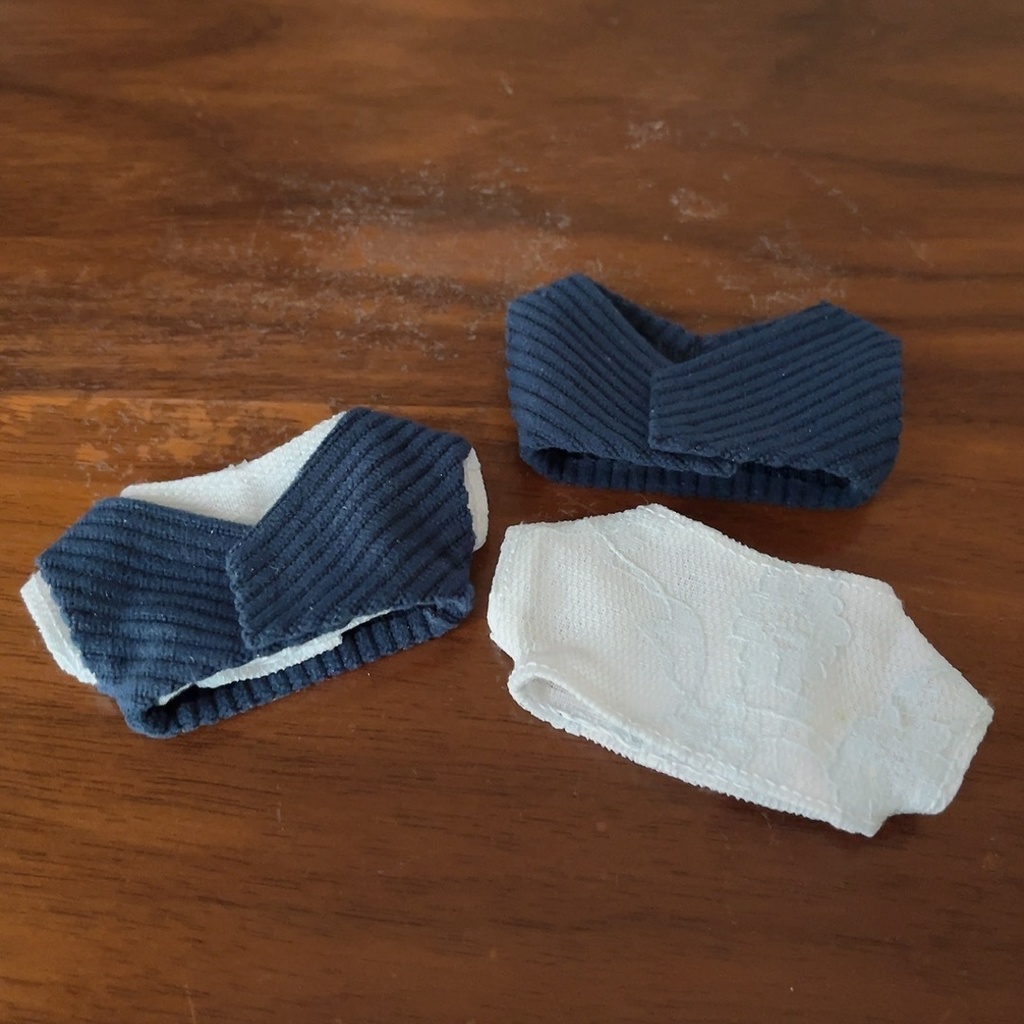 レースシャツセット(ネイビー)