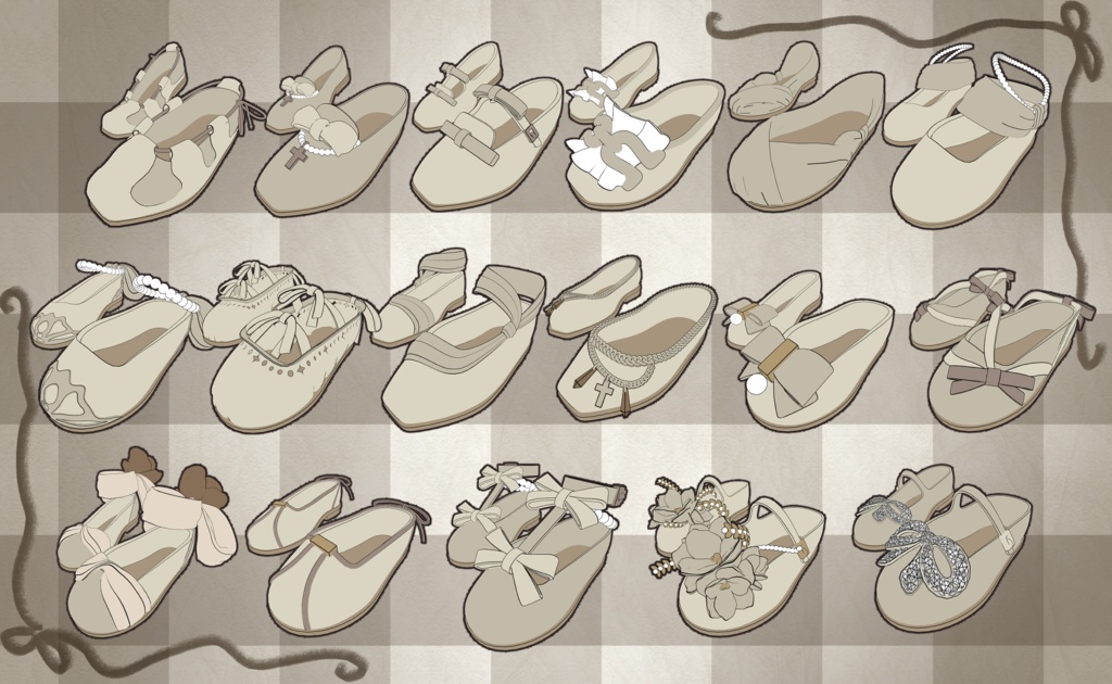 baby shoes(クリスタ用素材)(.cs3o)