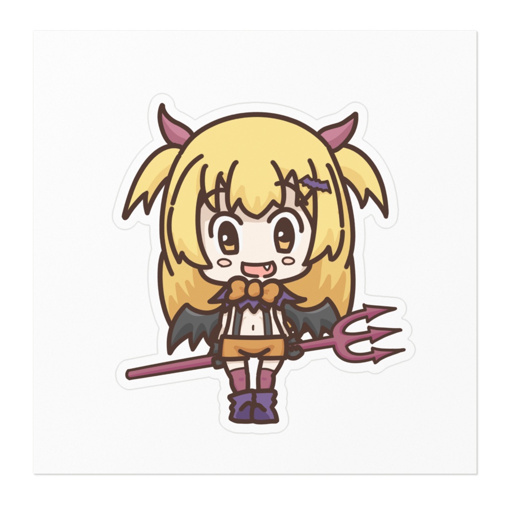 ふうかちゃんステッカー