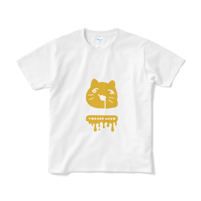 よだれねこTシャツ