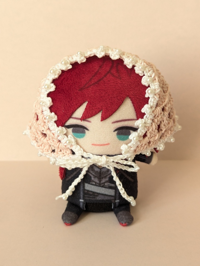 パールつきバブーシュカ|10cmぬい用