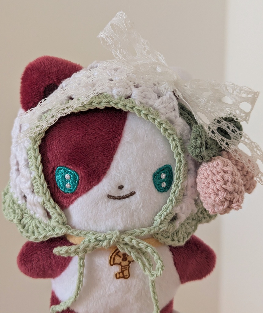 耳ありさん向け 春のバブーシュカ|10〜12cmぬい用