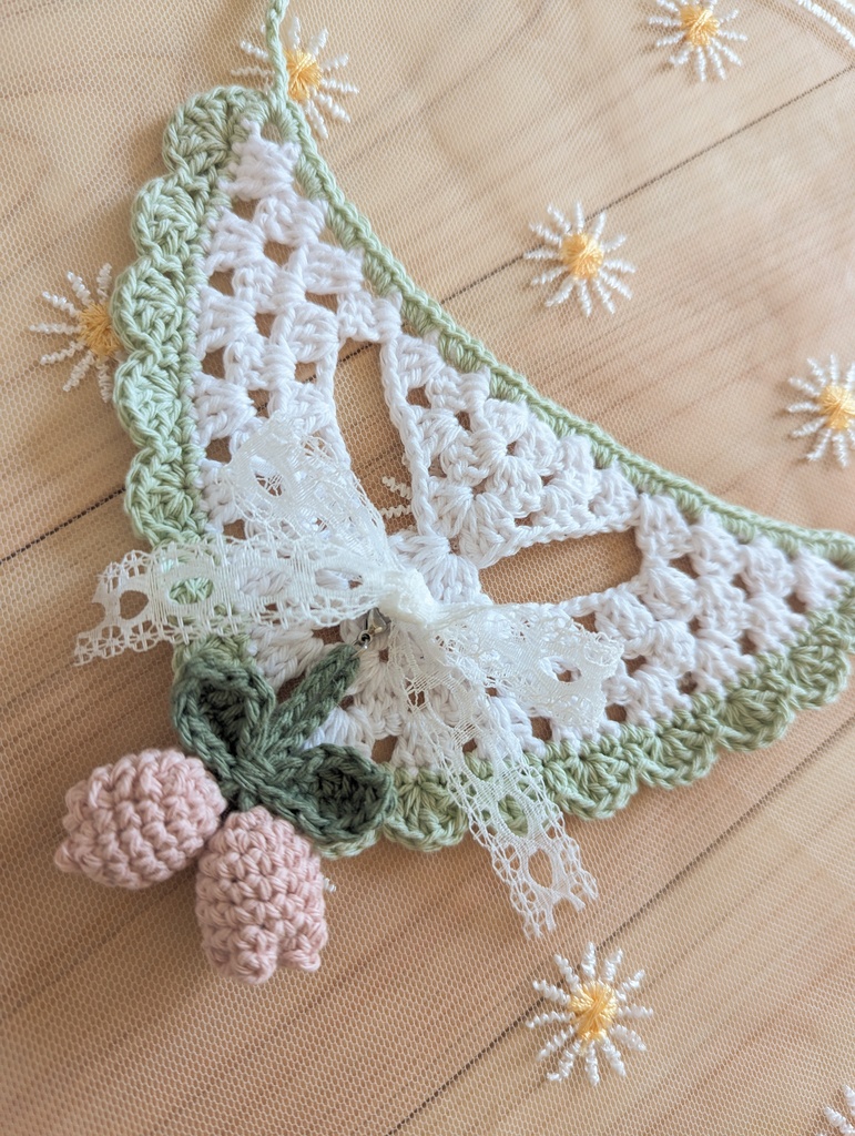 耳ありさん向け　春のバブーシュカ｜10〜12cmぬい用