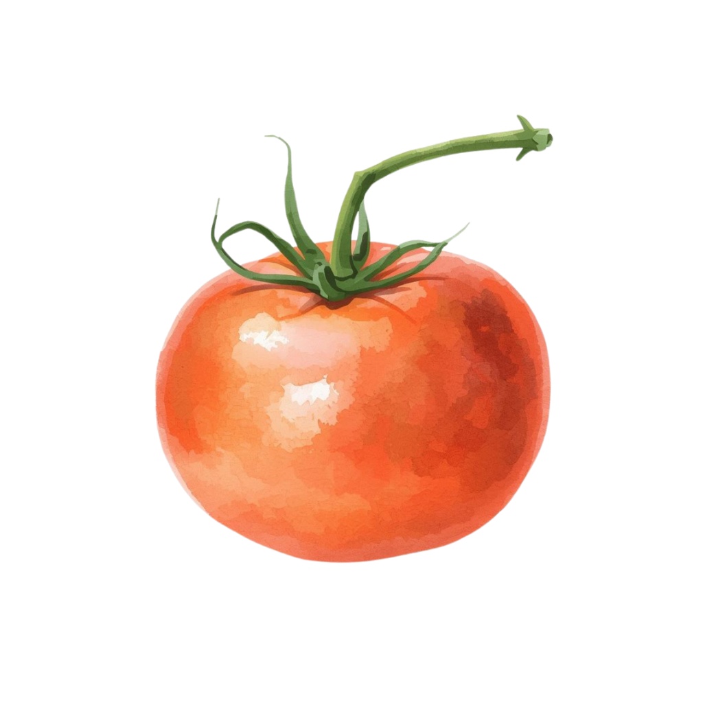 【背景透過PNG】カフェを彩る・水彩食材クリップアート10点セット