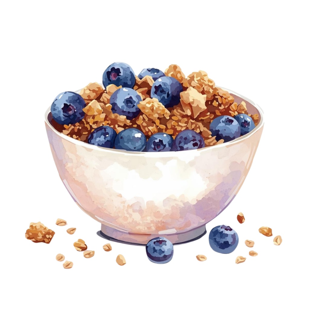 【背景透過PNG】カフェを彩る・水彩食材クリップアート10点セット