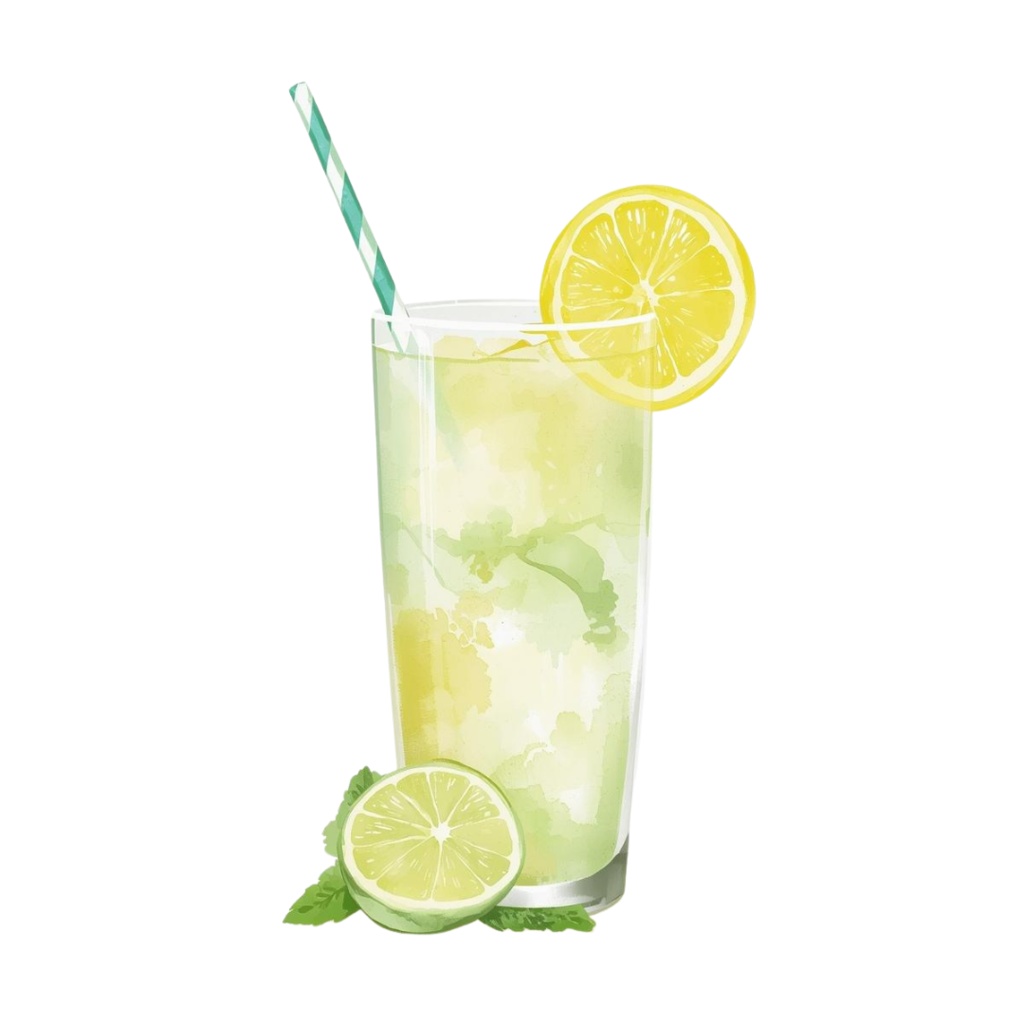 【背景透過PNG】カフェを彩る・水彩食材クリップアート10点セット