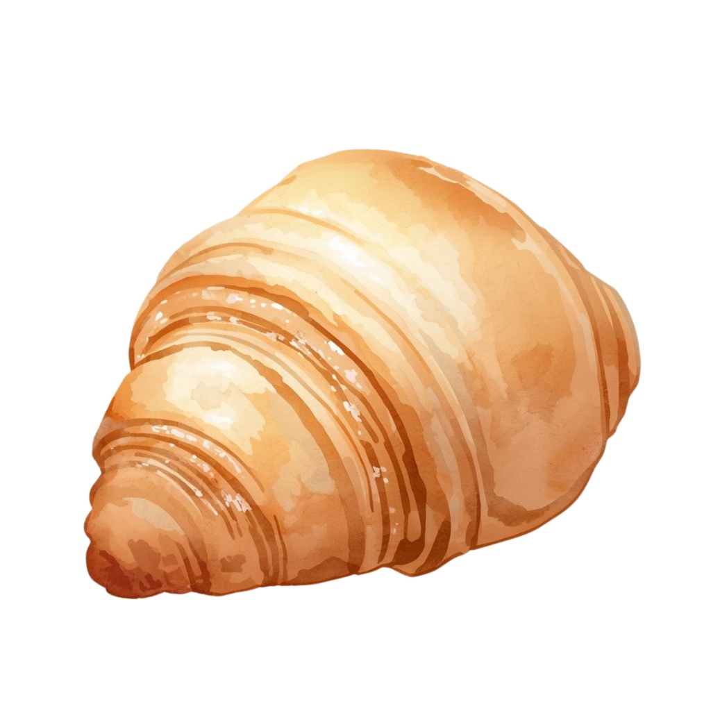 【背景透過PNG】カフェを彩る・水彩食材クリップアート10点セット