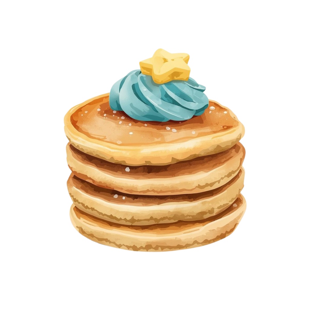 【水彩風】海辺のカフェを彩る食材クリップアート20点セット