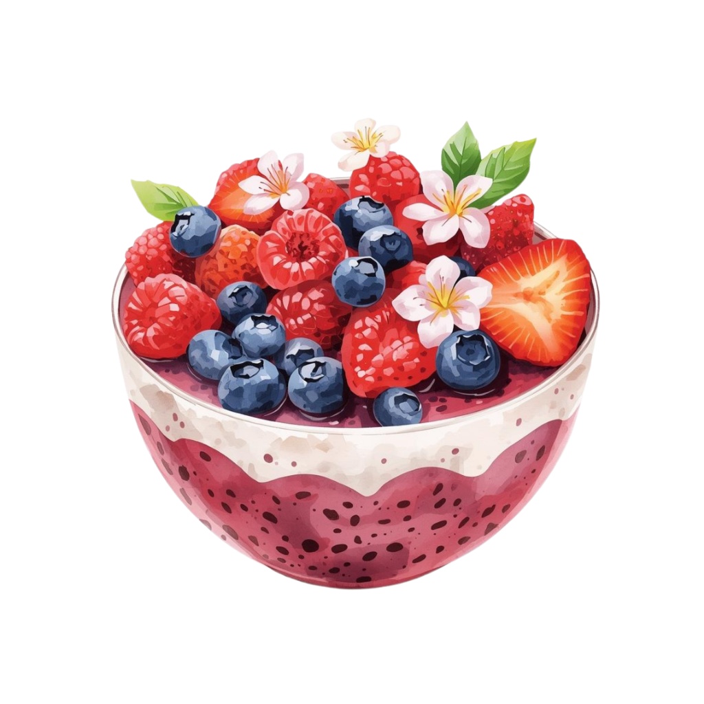 【水彩風】海辺のカフェを彩る食材クリップアート20点セット