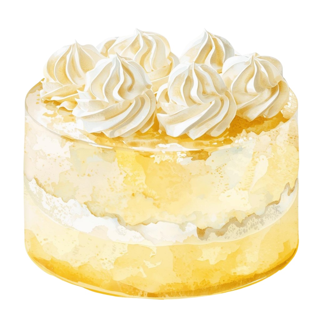 【水彩風】海辺のカフェを彩る食材クリップアート20点セット