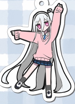謎の美少女Kちゃん　アクリルキーホルダー