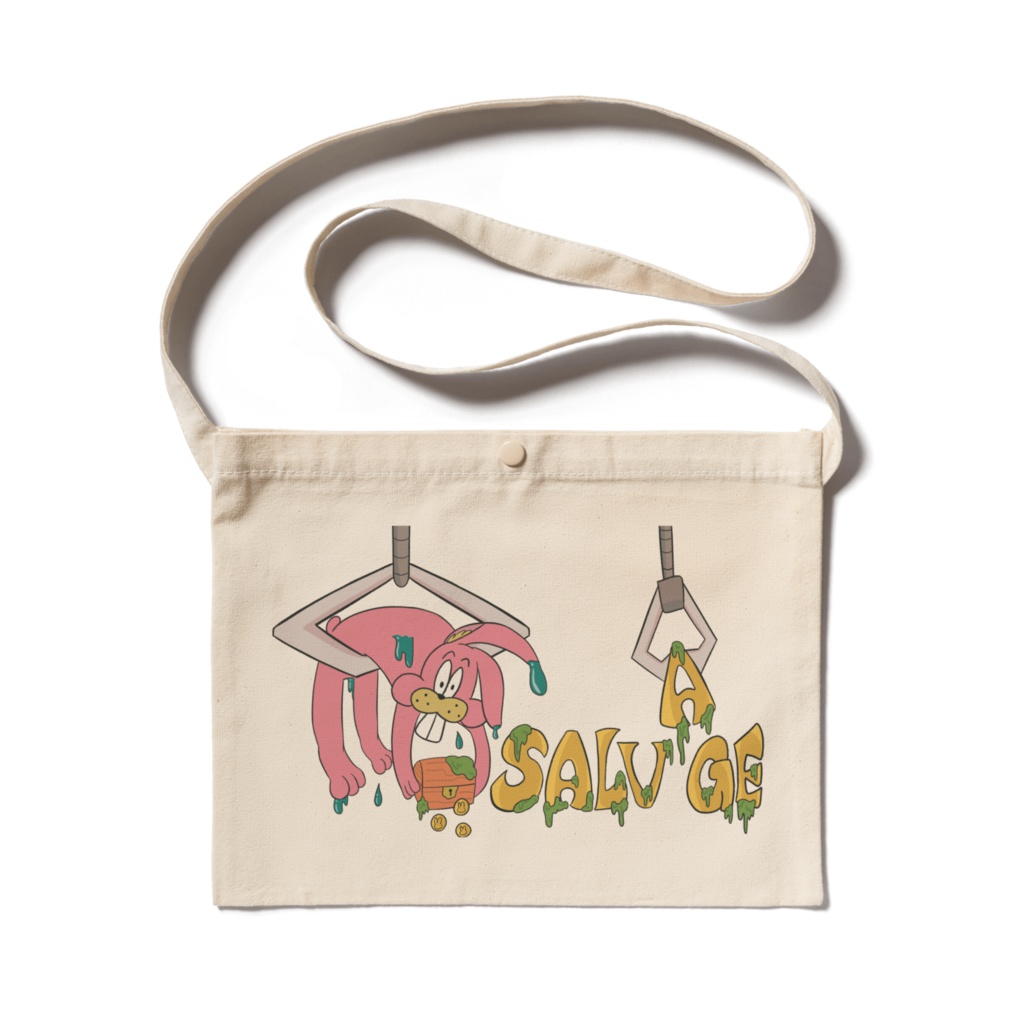 キチウサルベージサコッシュ