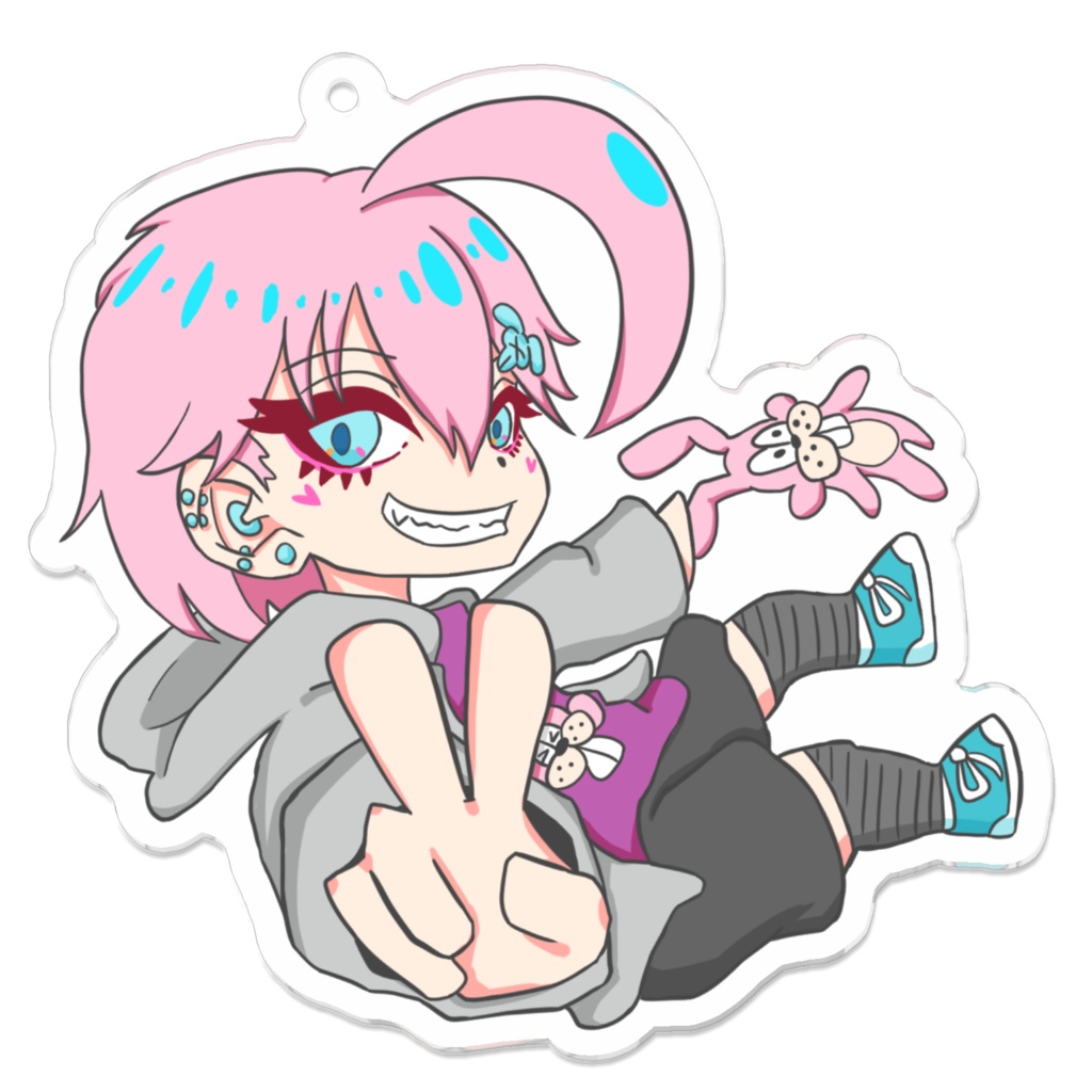 つくねぶらぶらアクキー