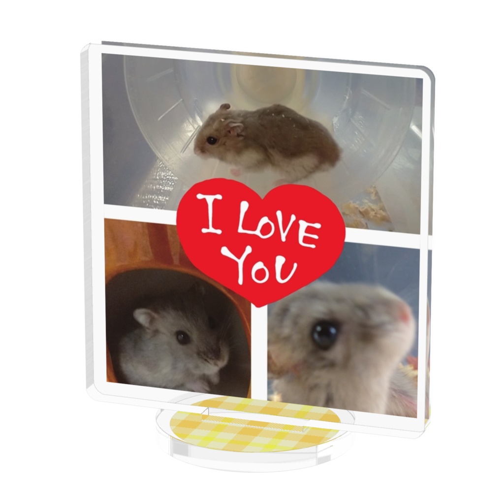 ハムスターアクリルフィギュア