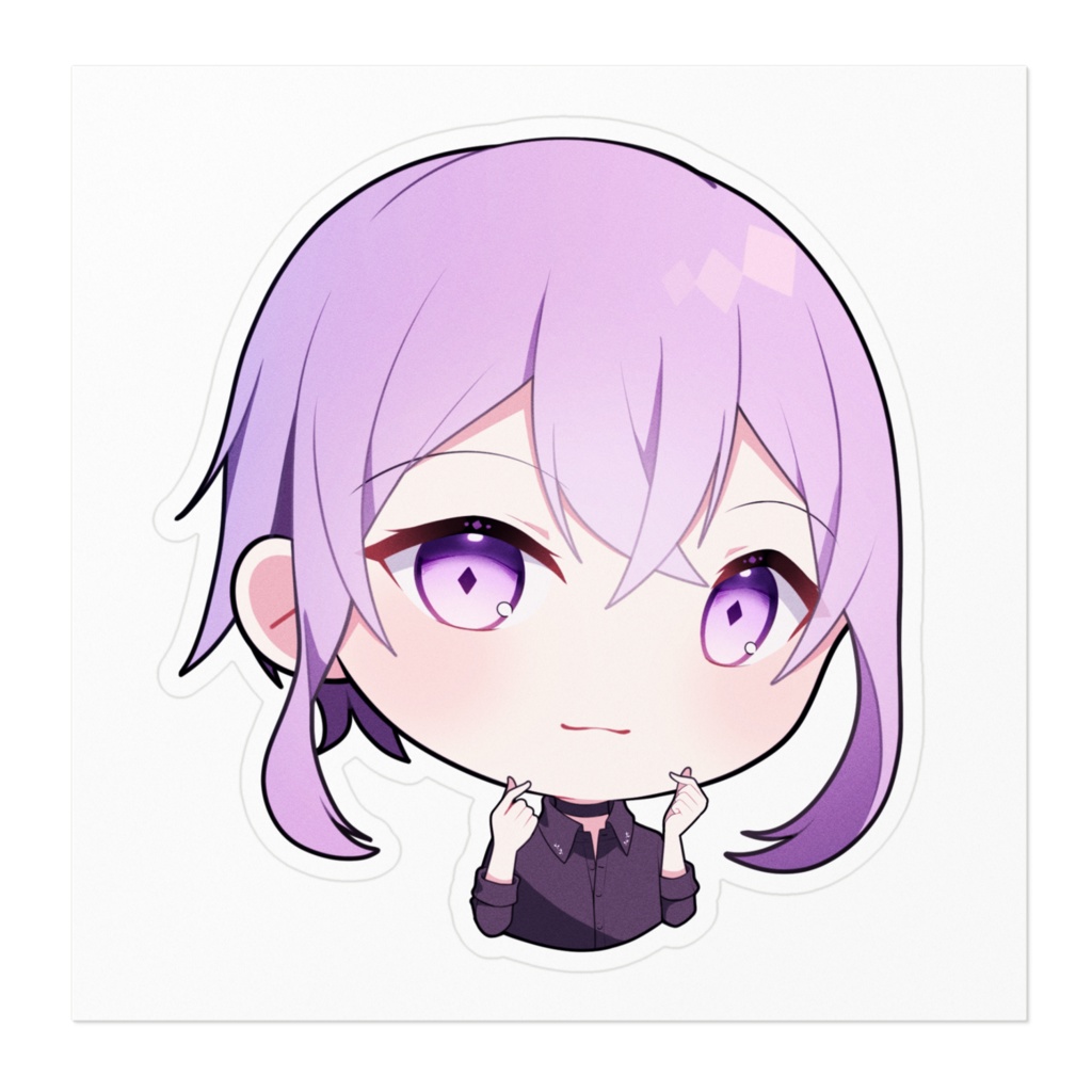 野神 奏ステッカー(各3種)