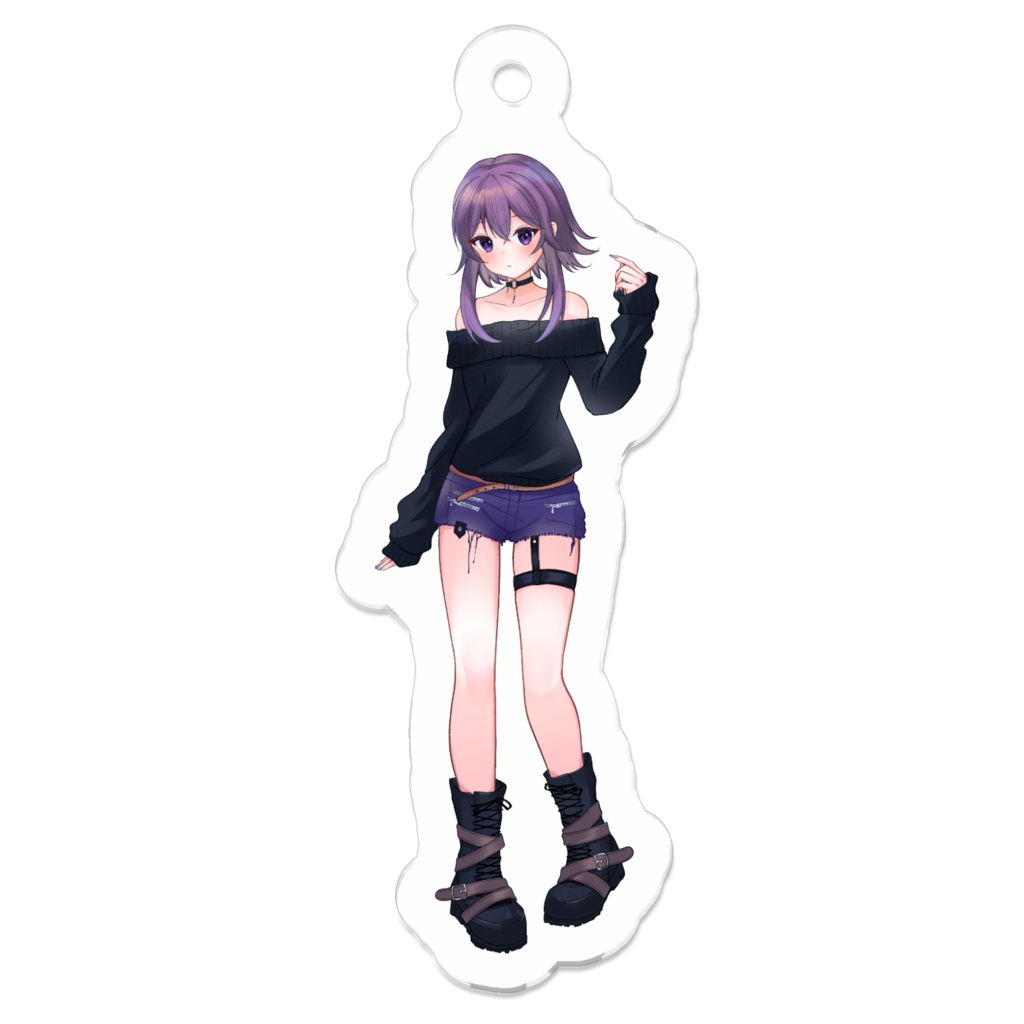 黒ニットアクキー（通常）