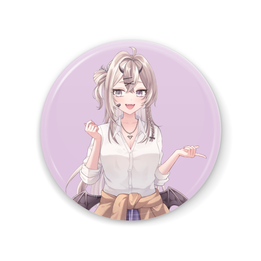 珀ちゅん缶ミラー【ガールズトーク】