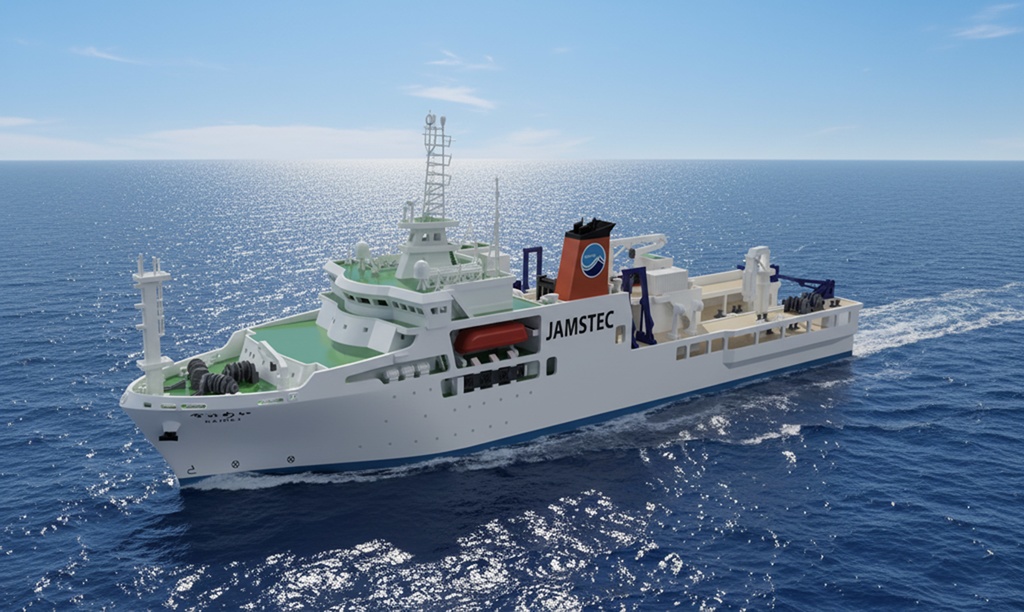 1/500 JAMSTEC 海底広域調査船「かいめい」