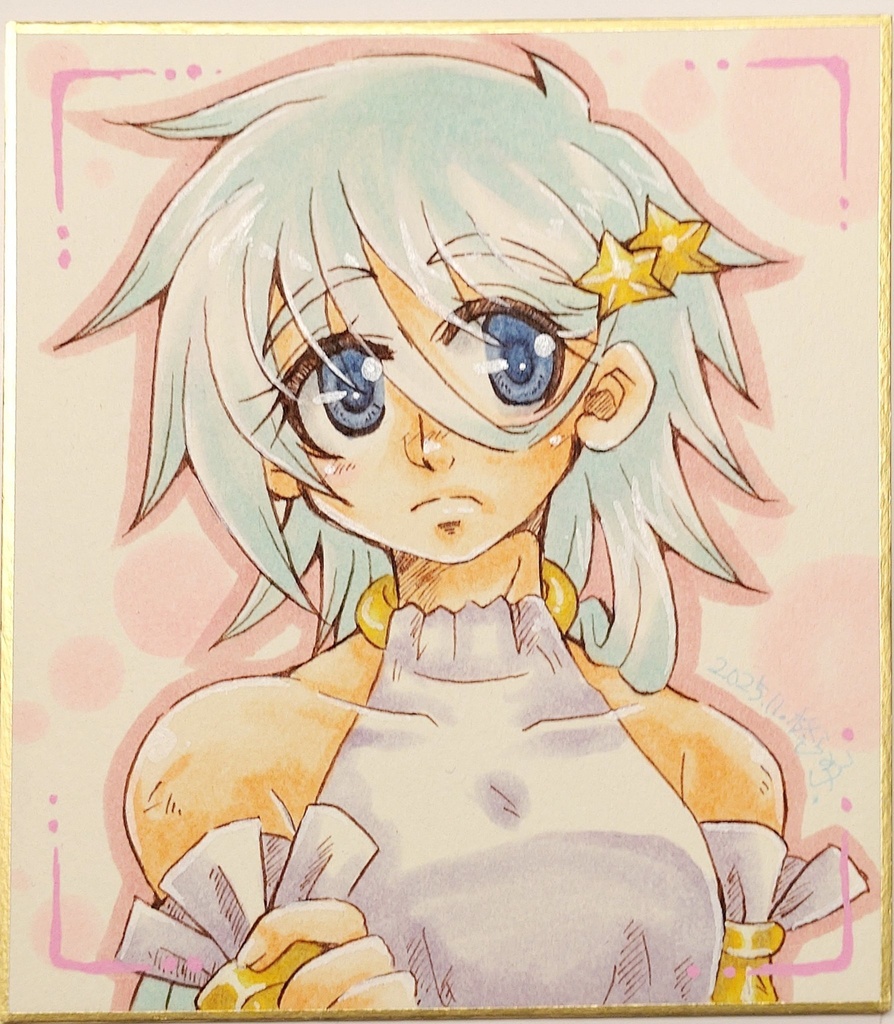 オリジナル色紙