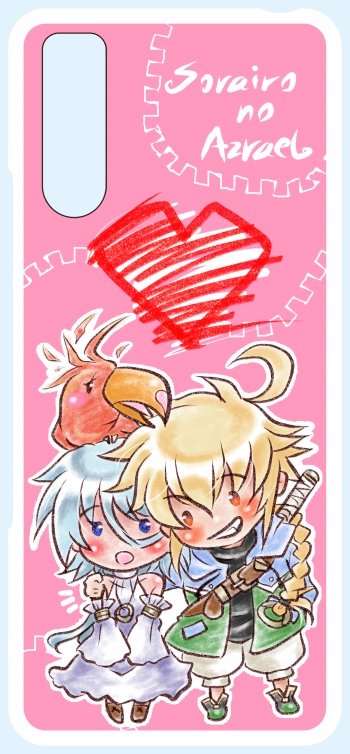 空色クリアiPhoneケース