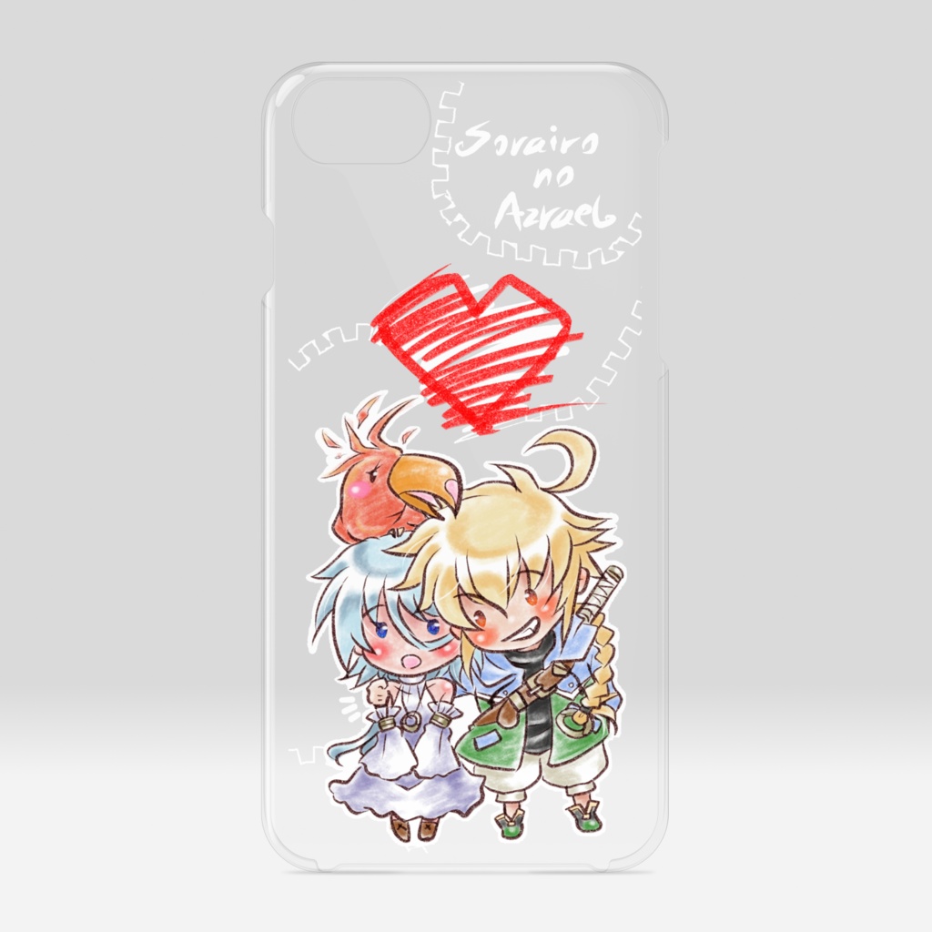 空色クリアiPhoneケース