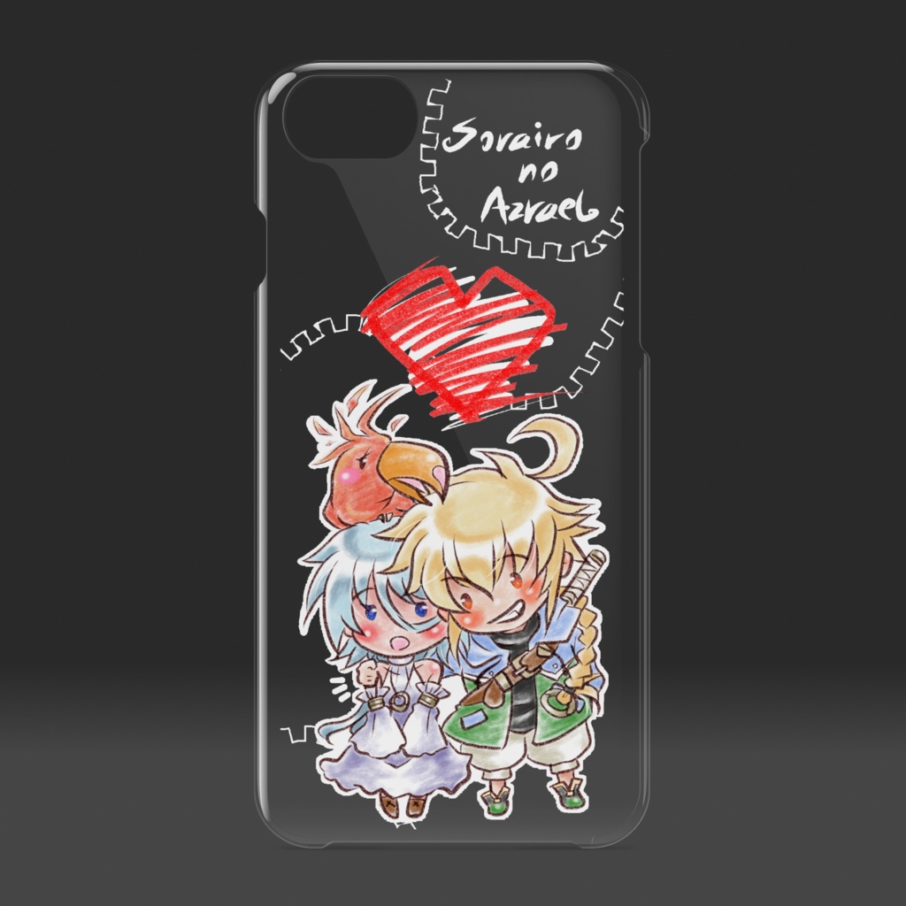 空色クリアiPhoneケース