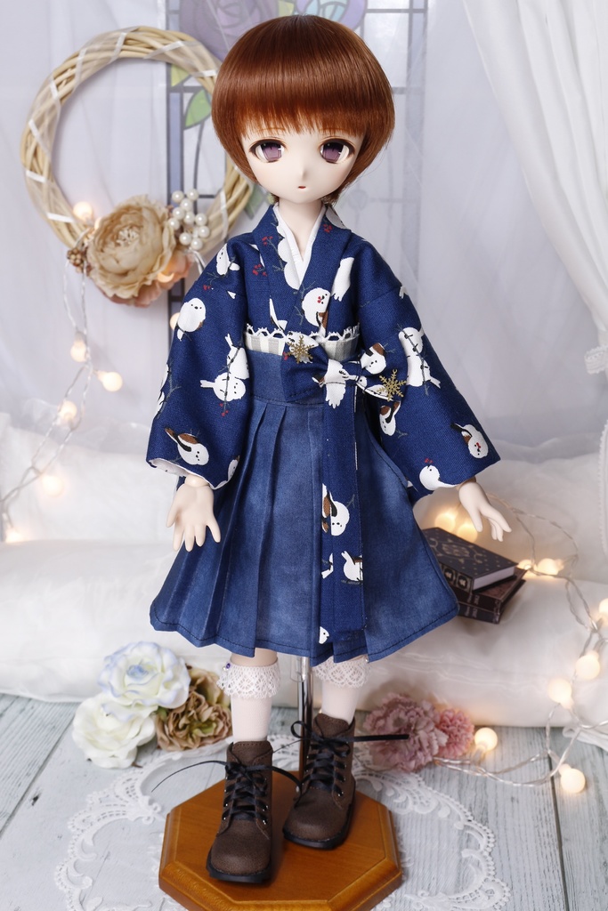 (展示)シマエナガ着物set