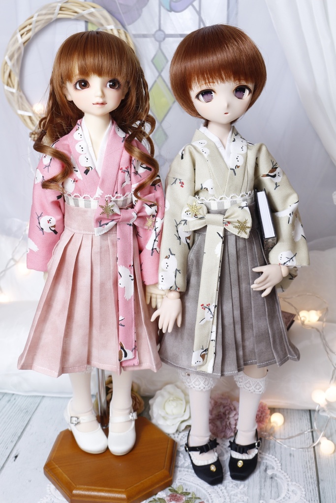 (展示)シマエナガ着物set