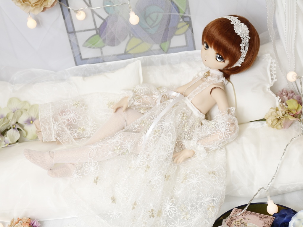 (展示)お花ランジェリーset