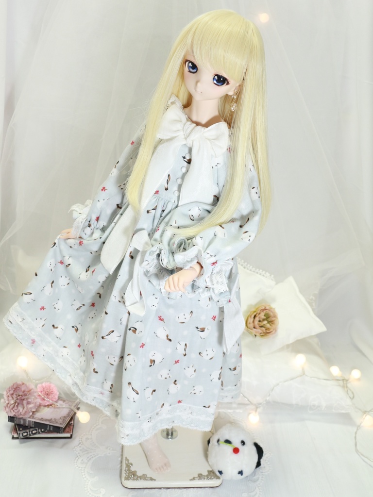 (展示)シマエナガといっしょset&お花畑set