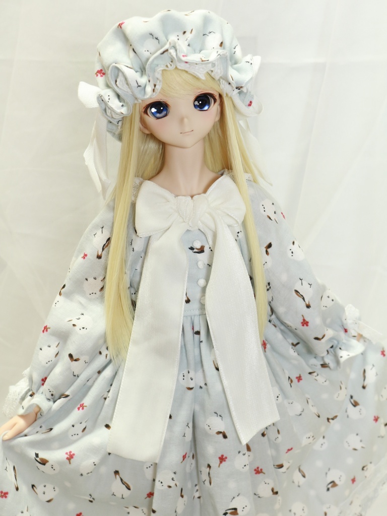 (展示)シマエナガといっしょset&お花畑set