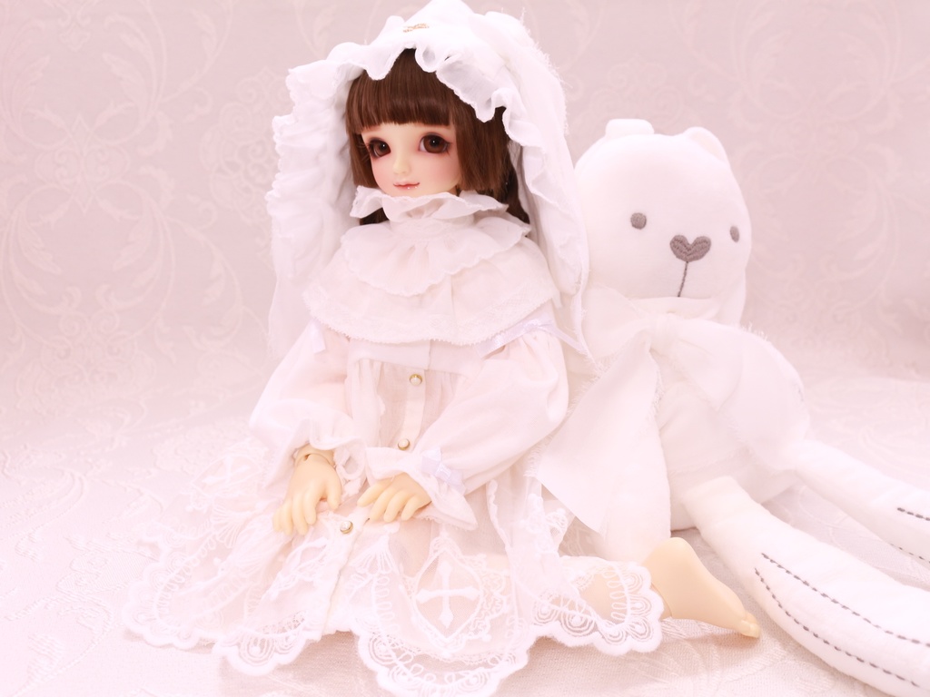 (展示)クロワドレス&おともうさぎset
