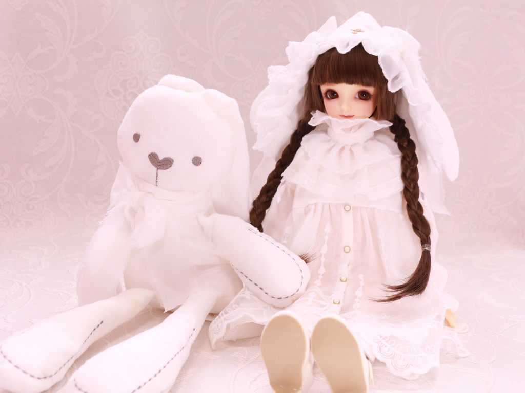 (展示)クロワドレス&おともうさぎset