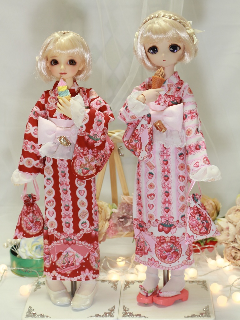 (展示)ロリィタさんの浴衣set
