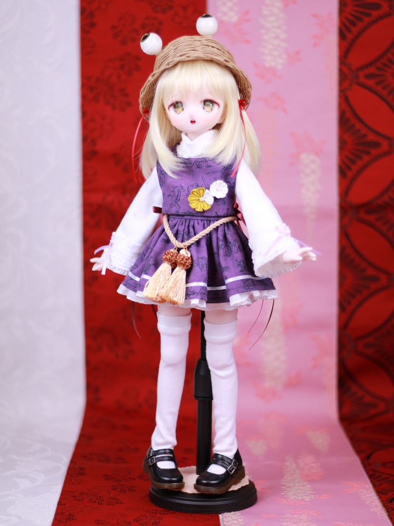東方project 洩矢諏訪子 DDH-01 SW カスタムヘッド+MDDボディ+衣装一式+ウイッグ+靴 東方ドール