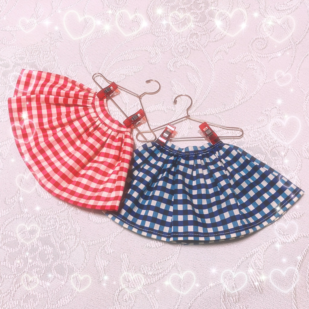 MDDサイズ チェックミニスカート