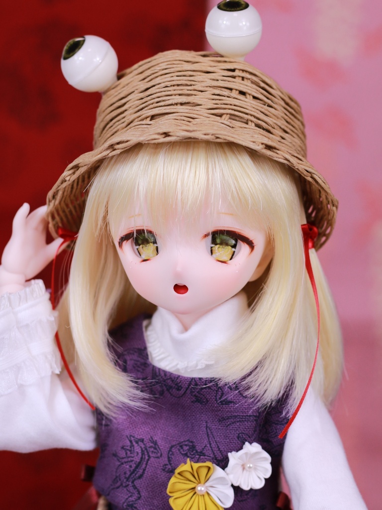 東方project　洩矢諏訪子　DDH-01 SW カスタムヘッド＋MDDボディ+衣装一式＋ウイッグ＋靴　東方ドール