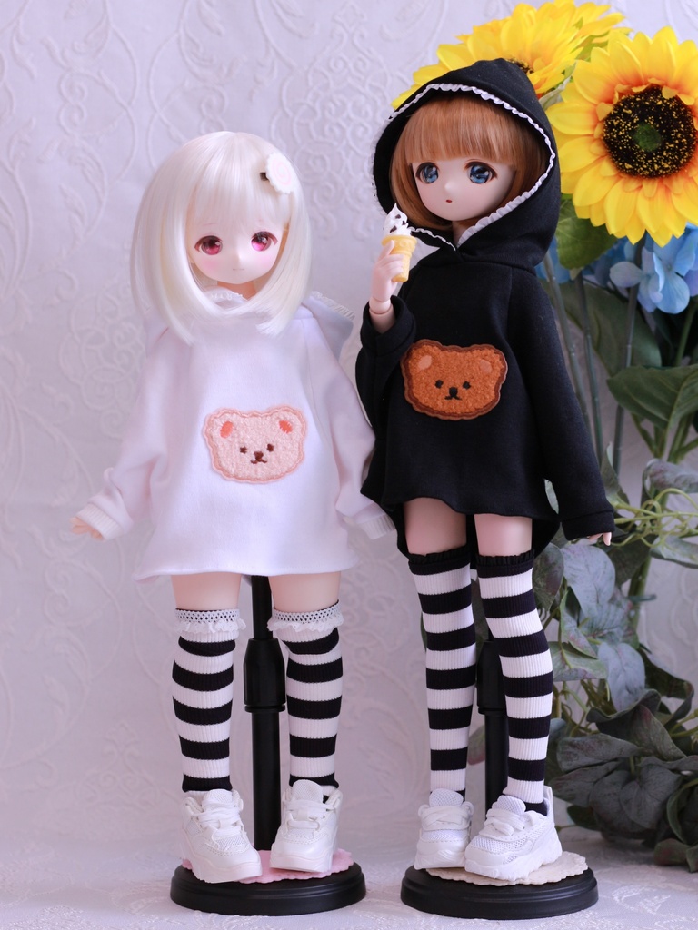 MDDサイズ くまパーカーset
